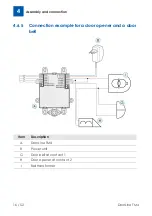 Предварительный просмотр 16 страницы Telegärtner DoorLine TM4 Operating And Assembly Instructions Manual