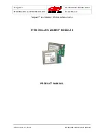 Telegesis ETRX358-LRS Product Manual preview