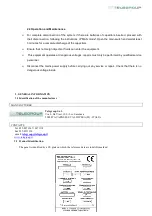 Предварительный просмотр 10 страницы Telegroup PCRL8/14 User Manual