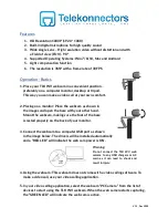 Preview for 2 page of Telekonnectors TLK WV Web Camera User Manual