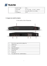 Preview for 7 page of TELELYNX LAVISION-8811 Manual