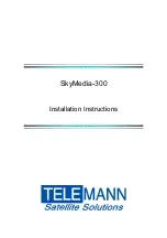 TeleMann SkyMedia-300 Installation Instructions Manual preview