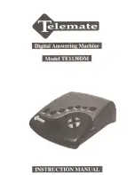 Telemate TE1130DM Instruction Manual preview