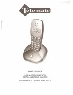 Telemate TE1208PM User Manual предпросмотр