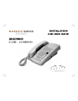 Telematrix 2802MWD Installation And User Manual предпросмотр