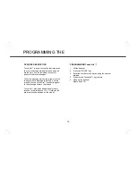 Preview for 16 page of Telematrix Marquis 3000MW10 Installation And User Manual