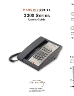 Предварительный просмотр 1 страницы Telematrix Marquis Series 3300LBY User Manual