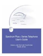 Telematrix Spectrum Plus Series User Manual preview