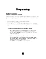 Предварительный просмотр 34 страницы Telematrix Spectrum Plus SP550 User Manual