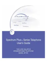 Telematrix Spectrum Plus SP750 User Manual предпросмотр