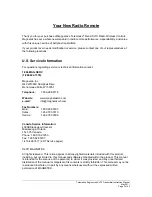 Preview for 2 page of Telemotive Tekemotive XLTX Instruction Manual