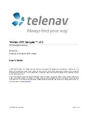 Preview for 1 page of TeleNav GPS Navigator v5.0 User Manual