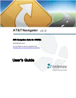 TeleNav Navigator v3.0 User Manual предпросмотр