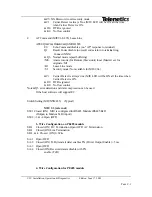 Preview for 14 page of Telenetics MIU Dial or Leased Line modem with RS-485 Installation & Operation Manual