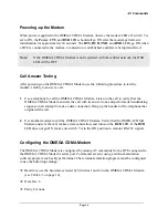 Preview for 16 page of Telenetics OMEGA CDMA User Manual