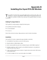 Preview for 29 page of Telenetics OMEGA CDMA User Manual