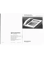 Preview for 1 page of Telenorma TK 92 Operating Instructions Manual