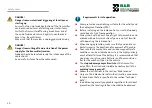 Preview for 10 page of Telenot B&B F6 Operating Instructions Manual