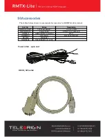 Preview for 62 page of Teleorigin RBMTX-Lite User Manual