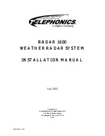 Telephonics RDR-1600 Installation Manual preview