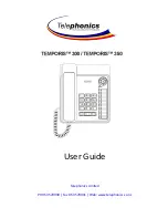 Telephonics Temporis 300 User Manual preview