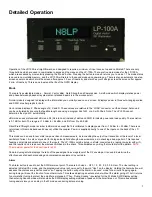 Preview for 9 page of TelePost LP-100A Operation Manual