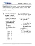 Предварительный просмотр 8 страницы Telesis TMC600 Manual