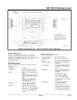 Preview for 5 page of Telesis TMP1700 User Manual