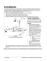 Preview for 12 page of TeleSite QuickSilver DV202S Installation & Operation Manual