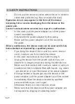 Preview for 102 page of Telestar DIRA S 32i CD Operating Instructions Manual