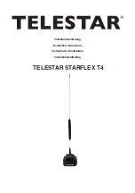 Telestar STARFLEX T4 Installation Instructions Manual preview