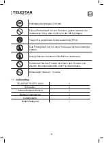 Preview for 6 page of Telestar Trotty 4400 Original Instructions Manual