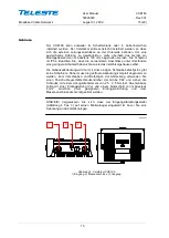 Предварительный просмотр 14 страницы Teleste CXE160 User Manual