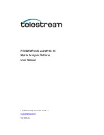 Telestream PRISM MPI2-25 User Manual предпросмотр