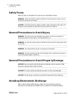 Preview for 8 page of Telestream Vantage Lightspeed G Series Manual