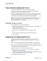 Предварительный просмотр 8 страницы Telestream Vantage Lightspeed K80 User Manual