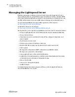 Предварительный просмотр 18 страницы Telestream Vantage Lightspeed K80 User Manual