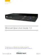 Telestream Wirecast Gear 110 User Manual preview