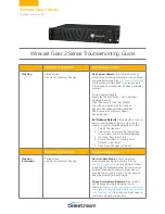 Telestream Wirecast Gear 3 Series Troubleshooting Manual preview