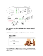 Preview for 8 page of TeleSynergy AbovEdge MV-6432 Quick Installation Manual