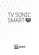 Preview for 1 page of Telesystem TV SONIC SMART 4K Manual