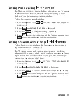 Preview for 58 page of Teletec international Minicom 6000 User Manual