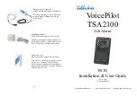 Предварительный просмотр 1 страницы TELETECH VoicePilot TSA2100 Installation & User Manual