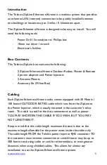 Preview for 5 page of Teletics ZipLine Quick Start Installation Manual