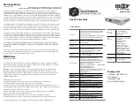 Teletronics International EZLoop 21-106 Quick Product Manual preview