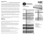 Teletronics International EZLoop 21-110 Quick Product Manual preview