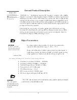 Preview for 3 page of Teletronics International UDC 5800 Operation & Installation Manual