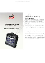 Preview for 1 page of TeleType GPS WorldNav 3500 Hardware User'S Manual