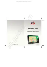 TeleType GPS WorldNav 7400 Hardware User'S Manual preview