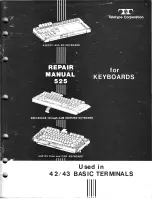 Teletype 43K001/AAA Repair Manual preview